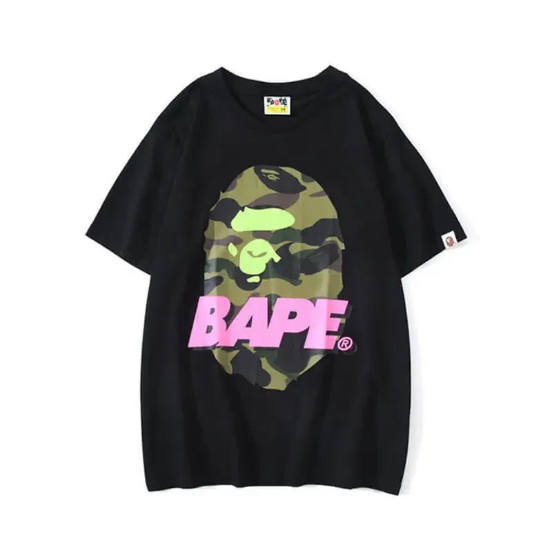 A Bathing Ape Printed  T-Shirt-OSI