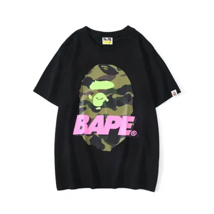 A Bathing Ape Printed  T-Shirt-OSI