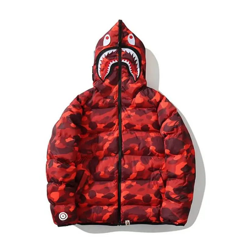  Shark Jacket Camouflage Hooded Zipper-OSI