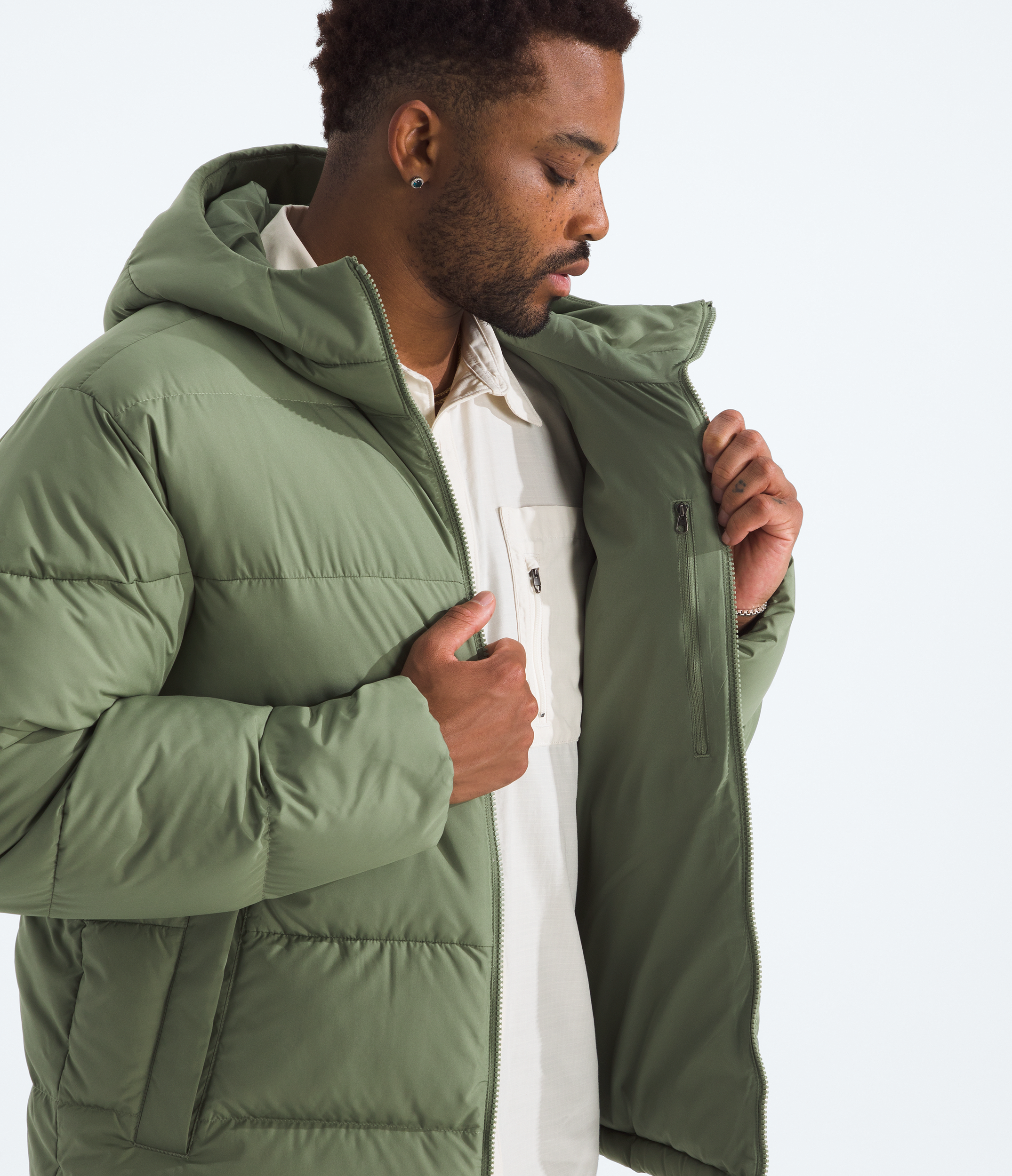 Men's Frost Fall Hooded Jacket-OSI