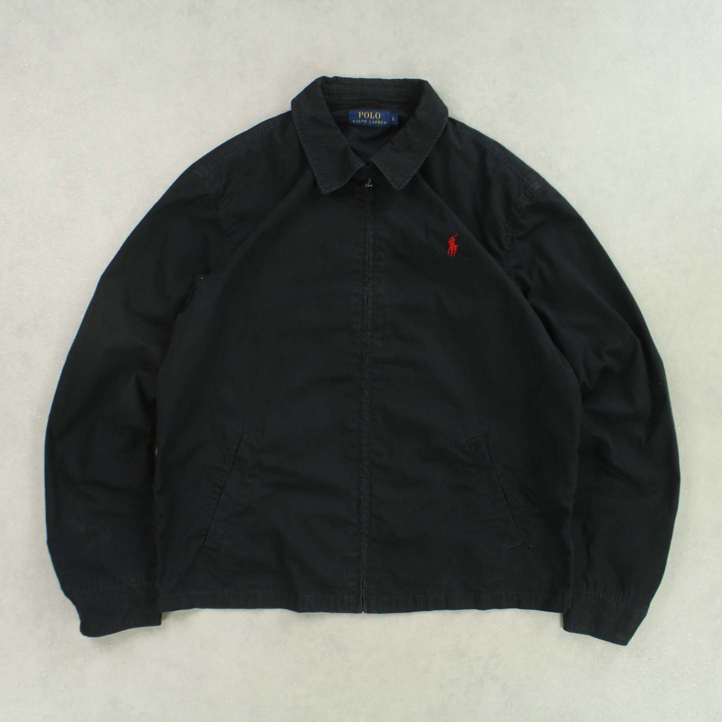 RARE 1990s  Harrington Jacket Black-OSI
