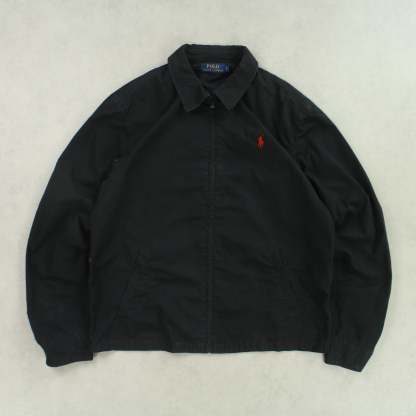 RARE 1990s  Harrington Jacket Black-OSI