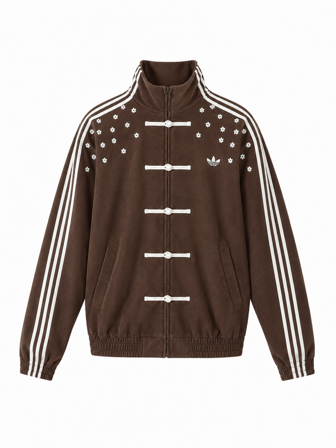 Chinese New Year Jacket(Dual Floral Embroidery)