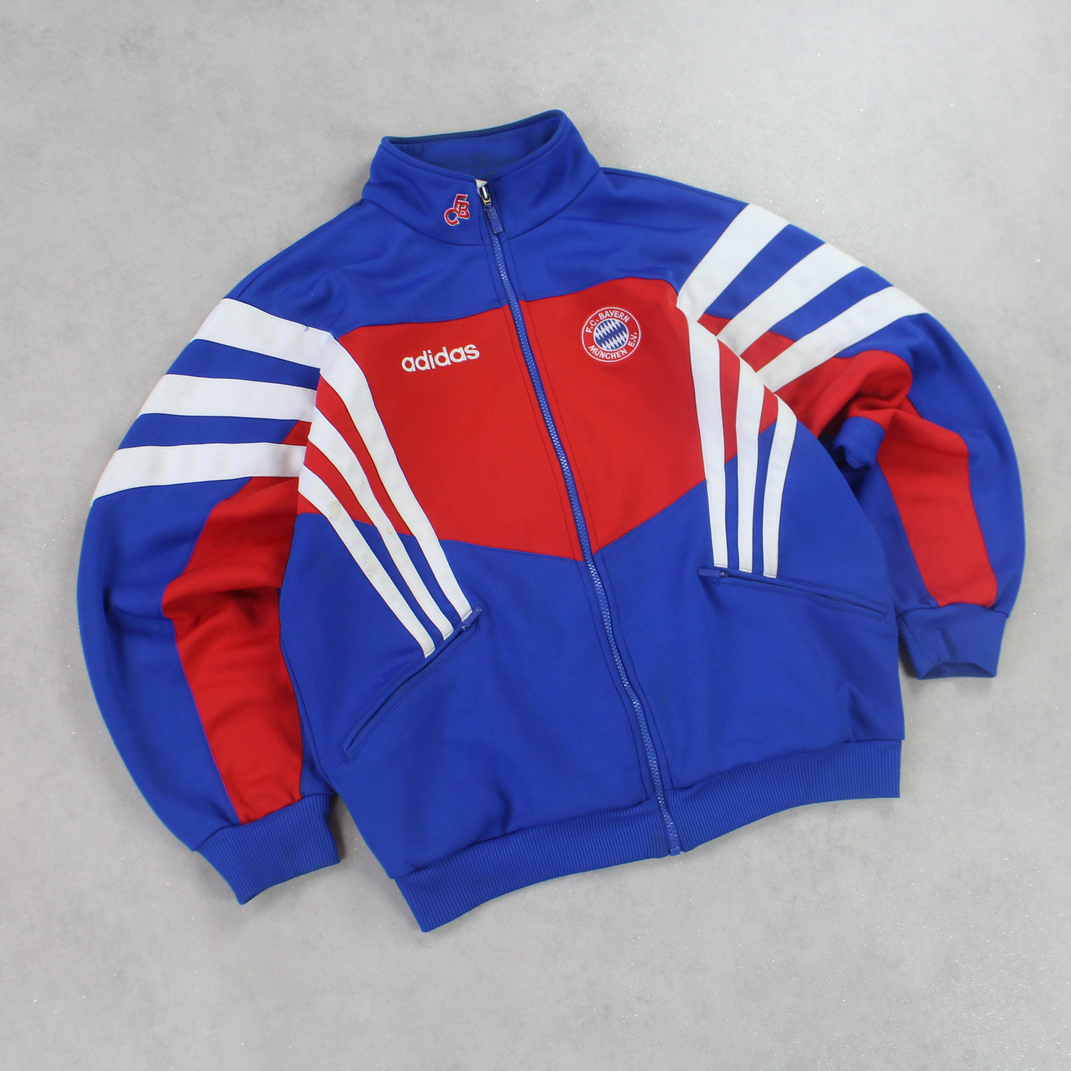 SUPER RARE 1990s Bayern Zip Up Jacket-OSI