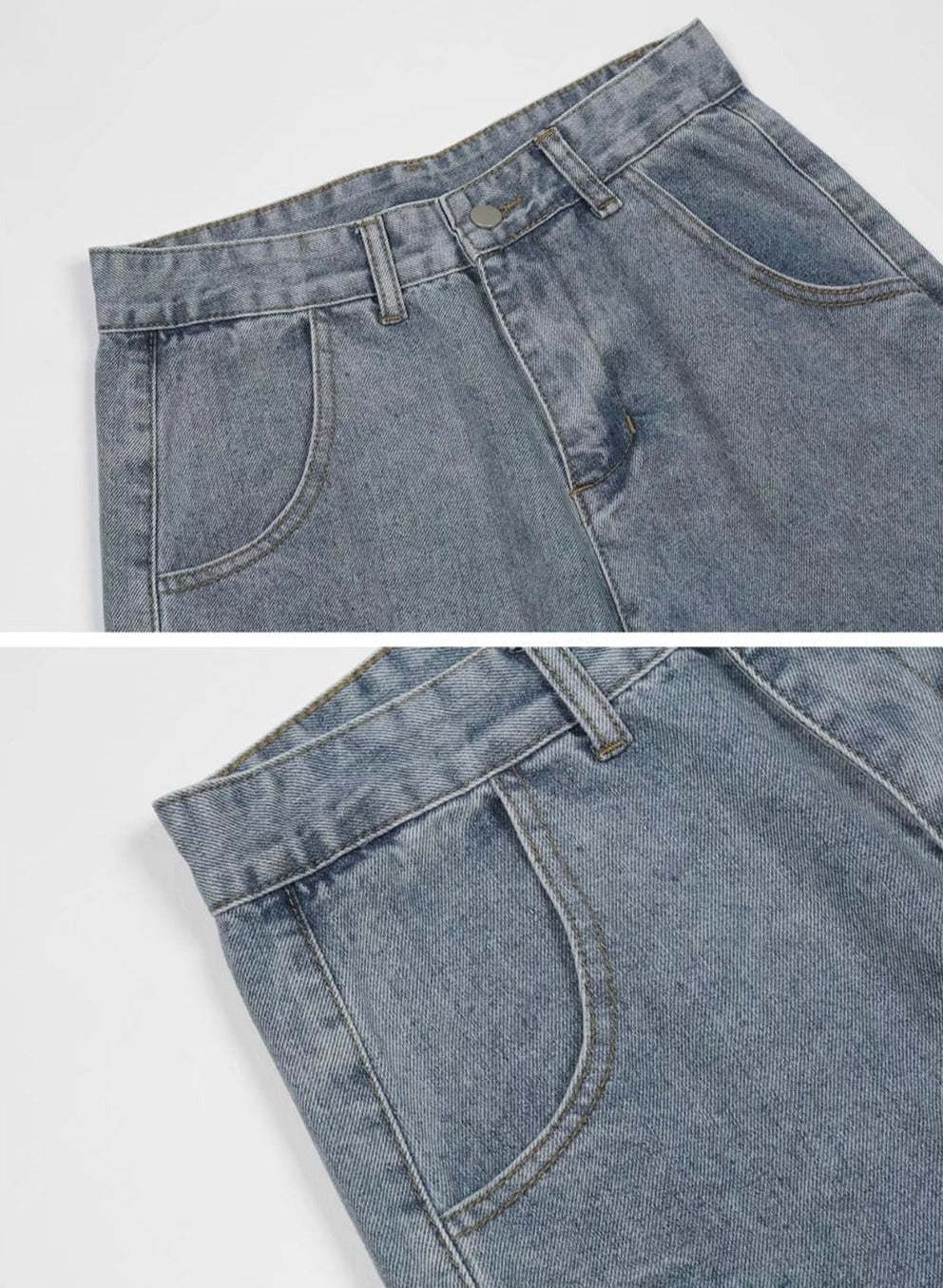 Cross Baggy Jeans-OSI