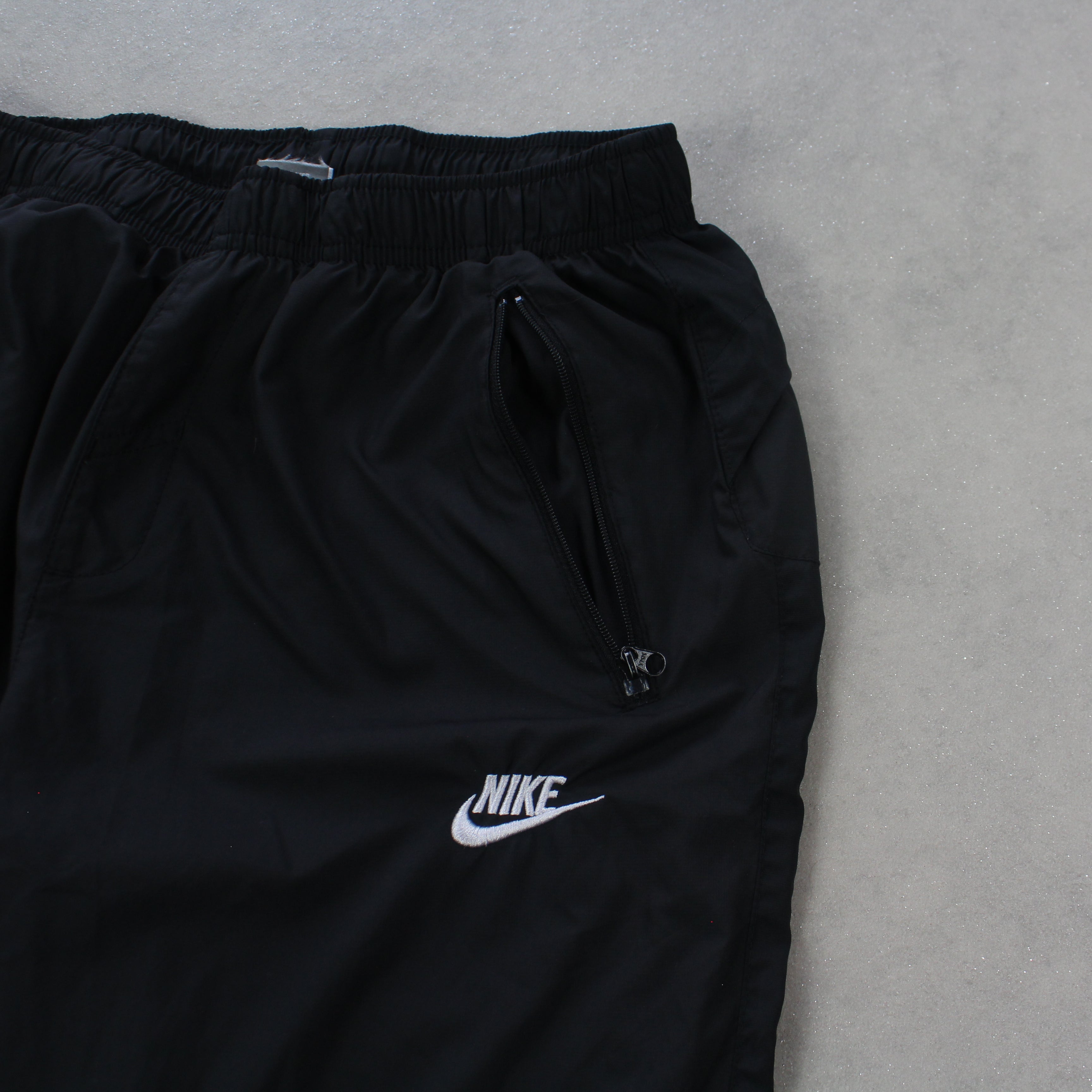 RARE 2000s Trackpants Black-OSI