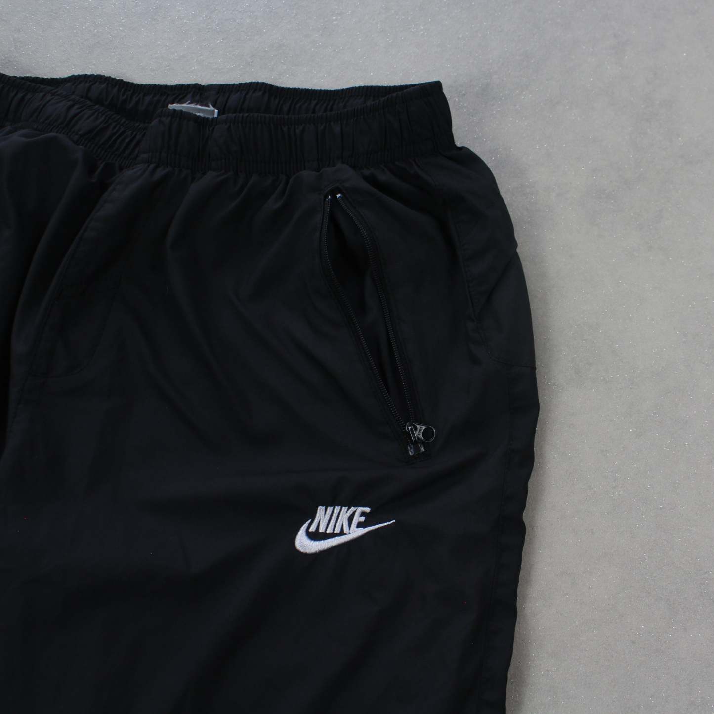 RARE 2000s Trackpants Black-OSI