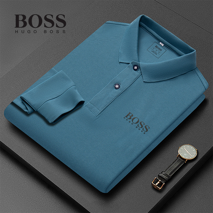 Long-sleeved Polo Shirt-OSI