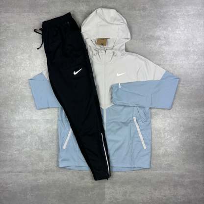 UV Armoury Blue Windbreaker & Black Phenom Pants-OSI