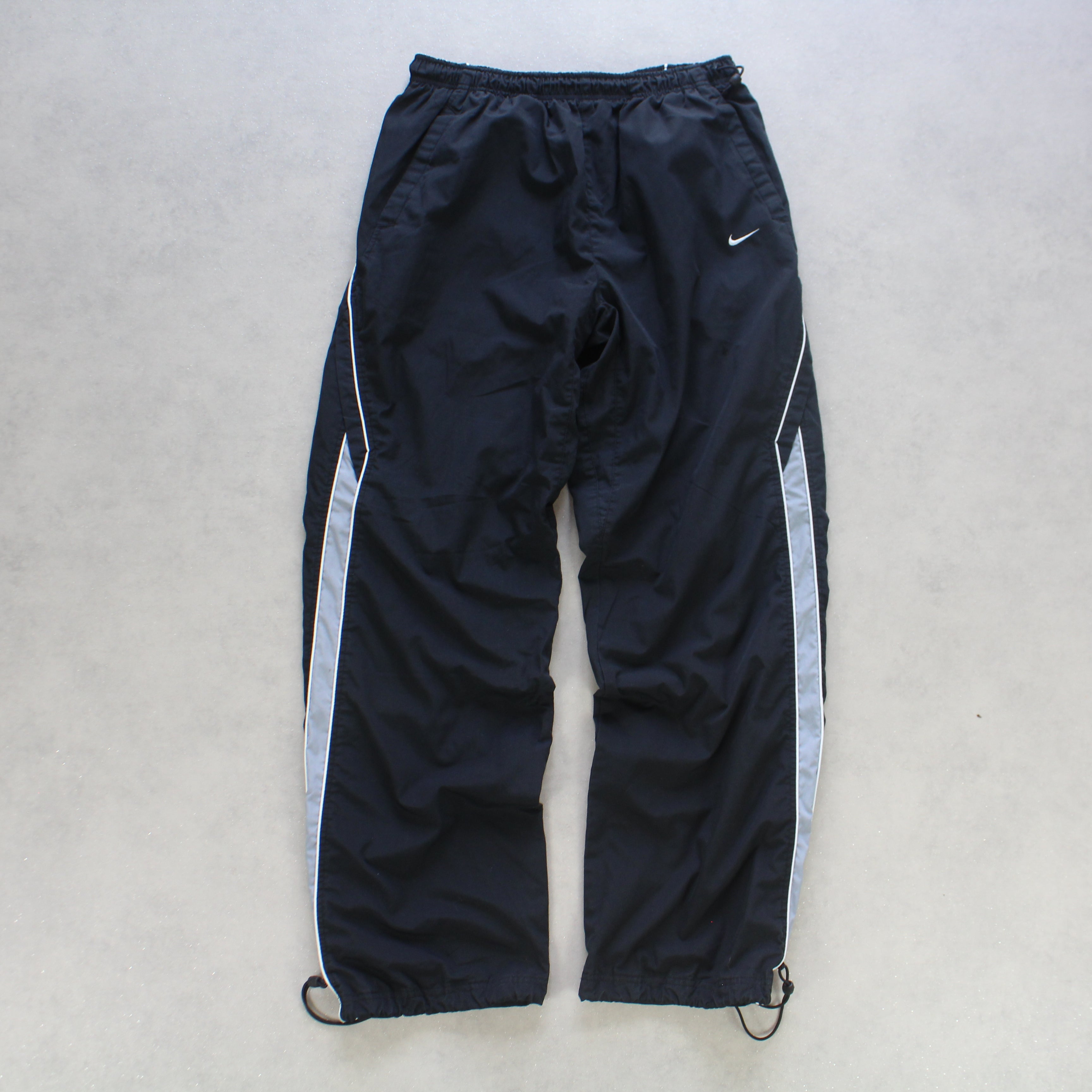 RARE 2000s Trackpants Black-OSI