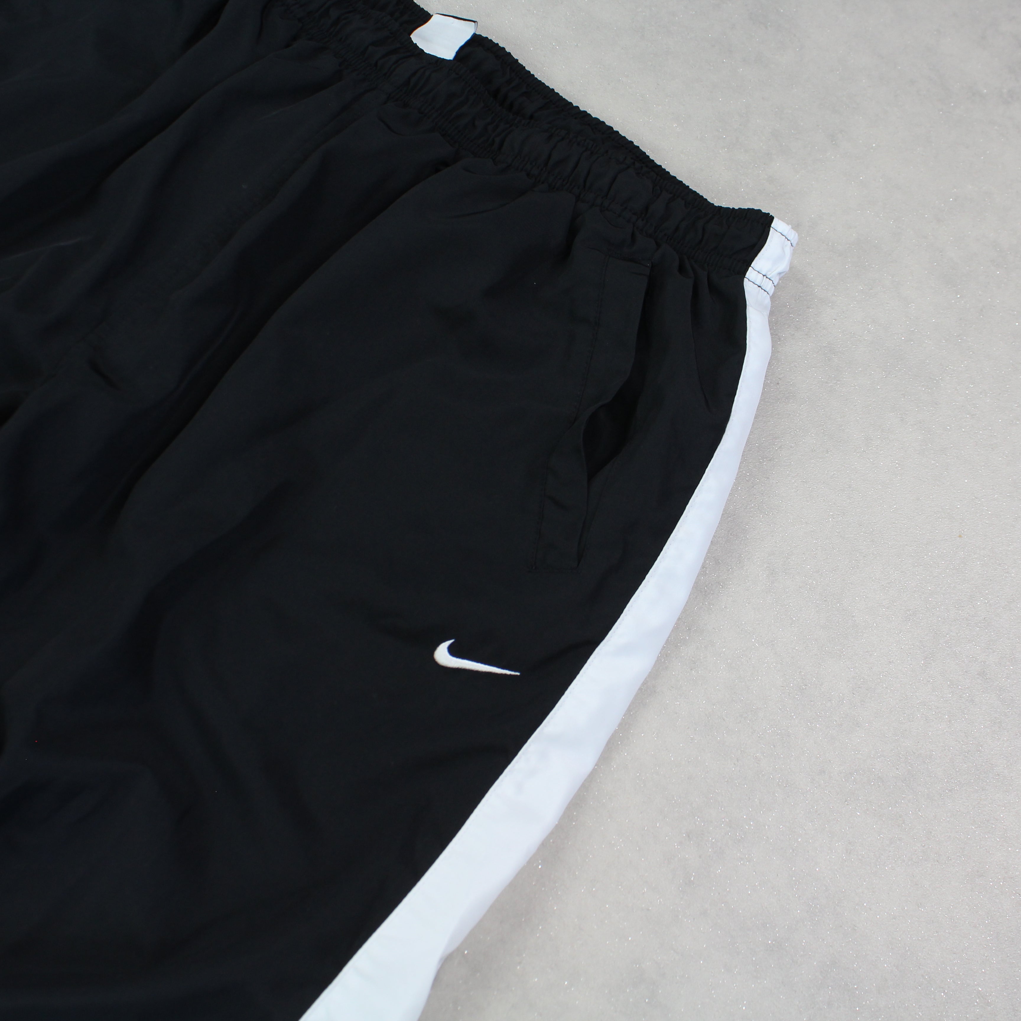 RARE 00s Baggy Trackpants Black-OSI