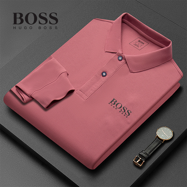 Long-sleeved Polo Shirt-OSI