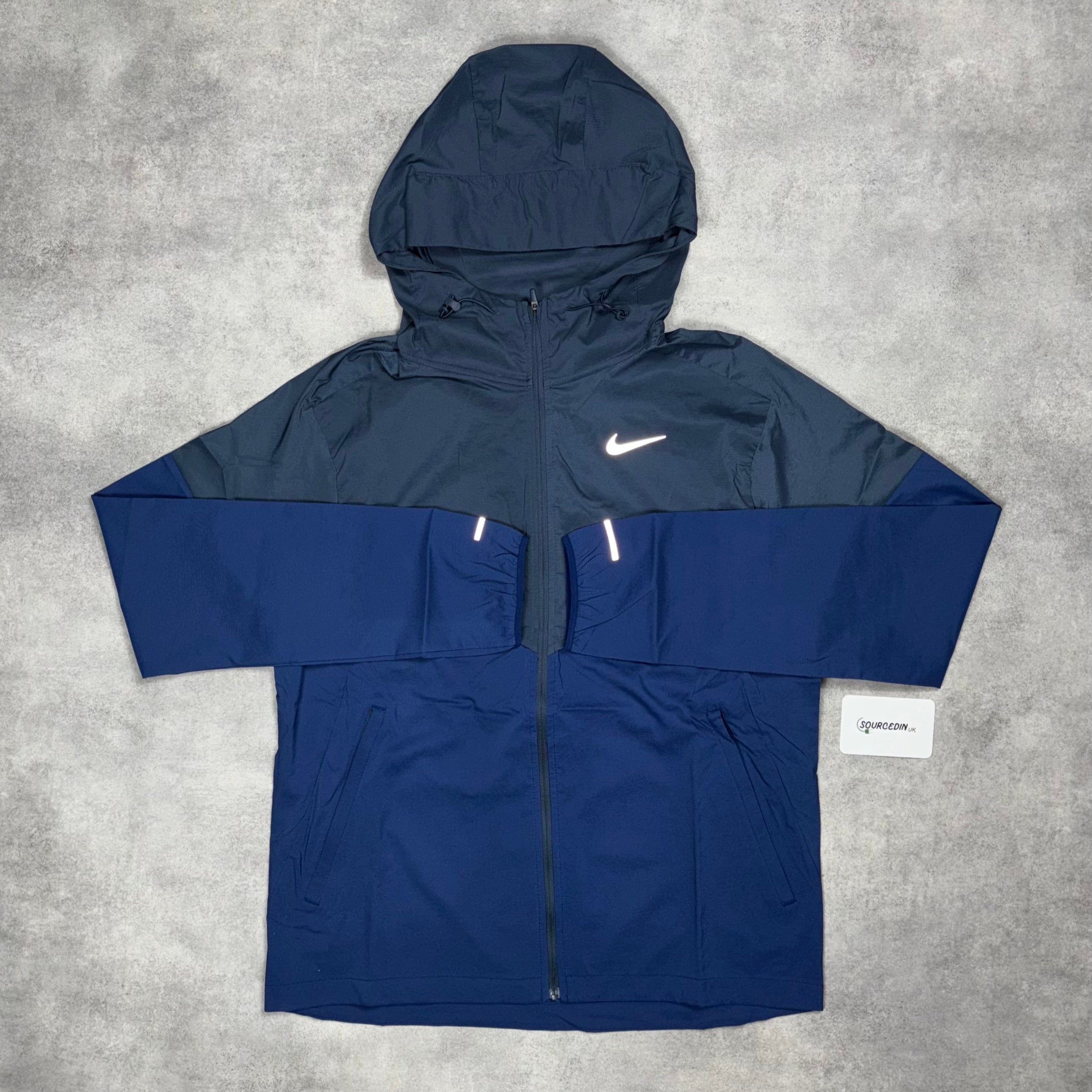 Uv Windrunner Two Tone Navy Jacket & Black Phenom Bottom Set-OSI