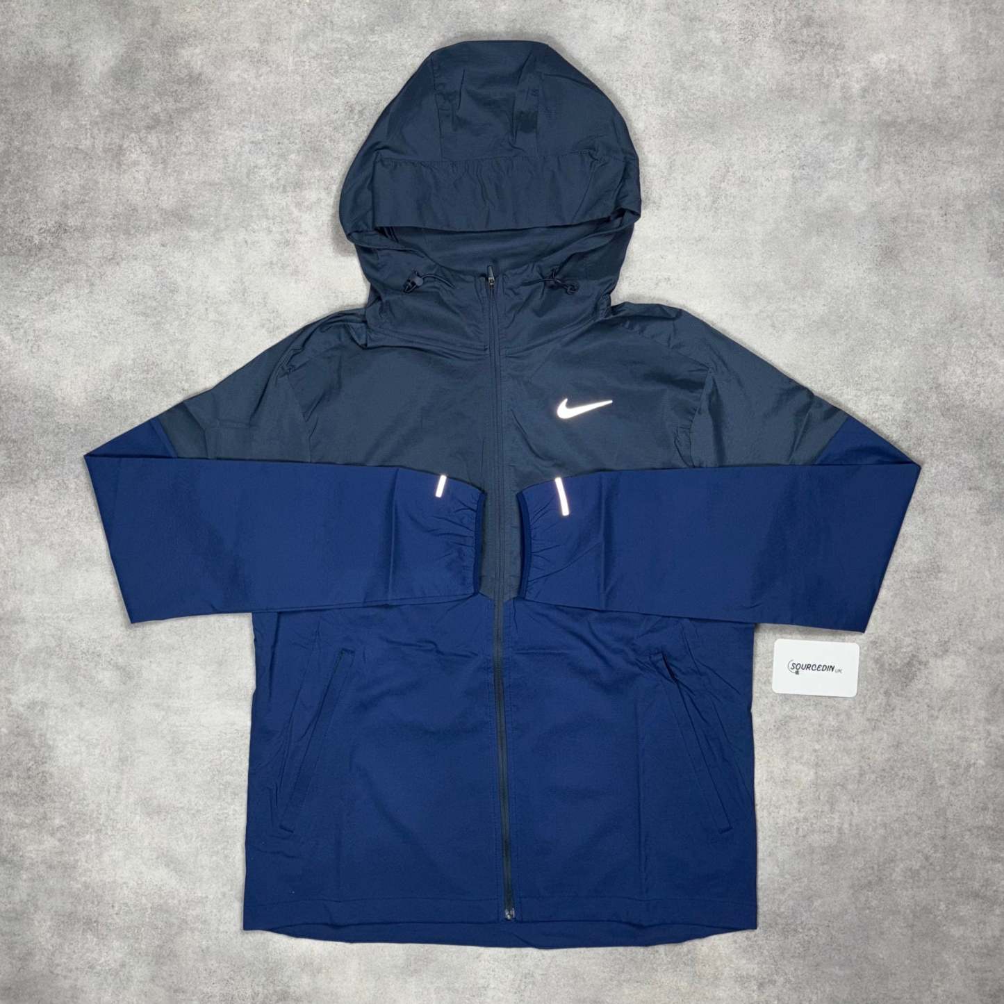 Uv Windrunner Two Tone Navy Jacket & Black Phenom Bottom Set-OSI