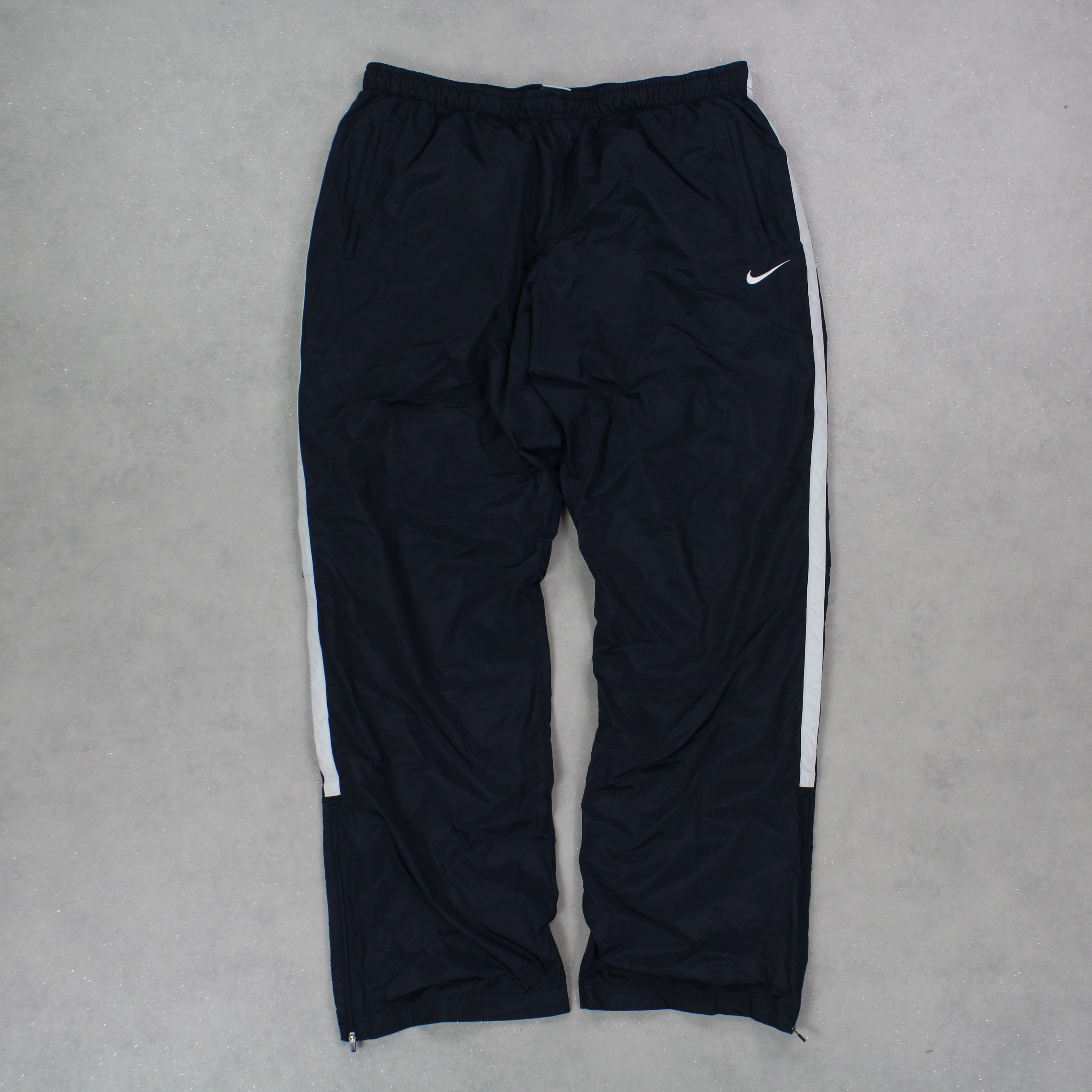 RARE 2000s Baggy Trackpants Navy-OSI