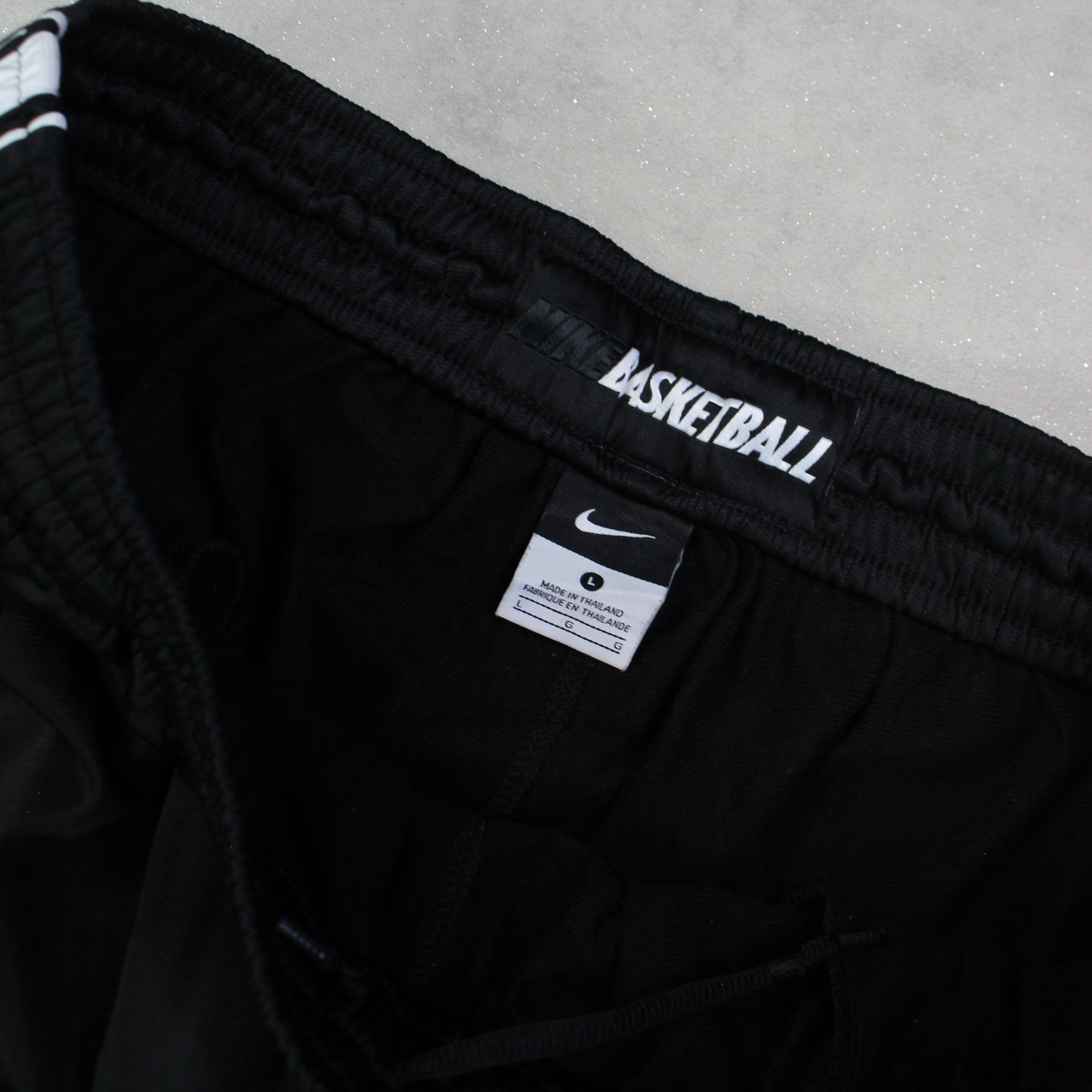 RARE 2000s Trackpants Black-OSI