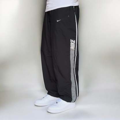 RARE 00s Trackpants Black-OSI