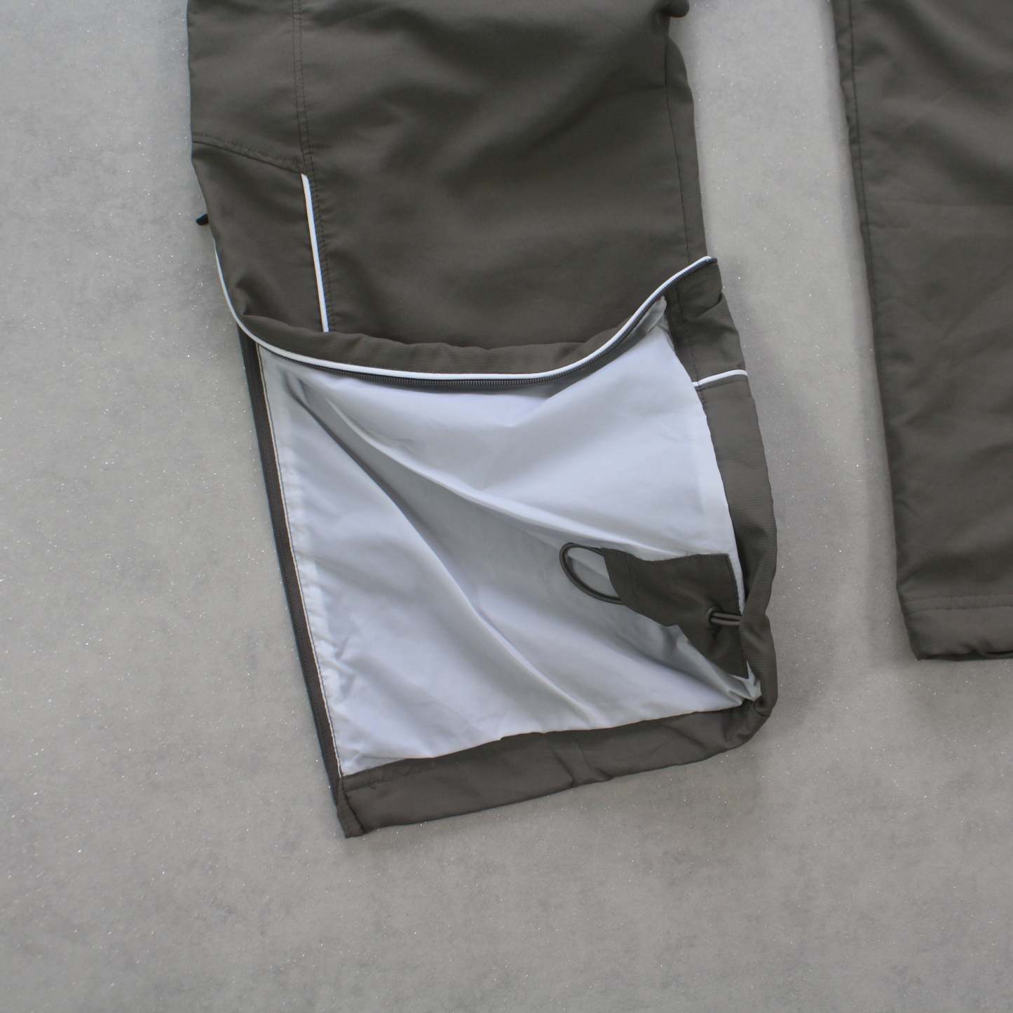 RARE 2000s Baggy Trackpants Light Brown-OSI