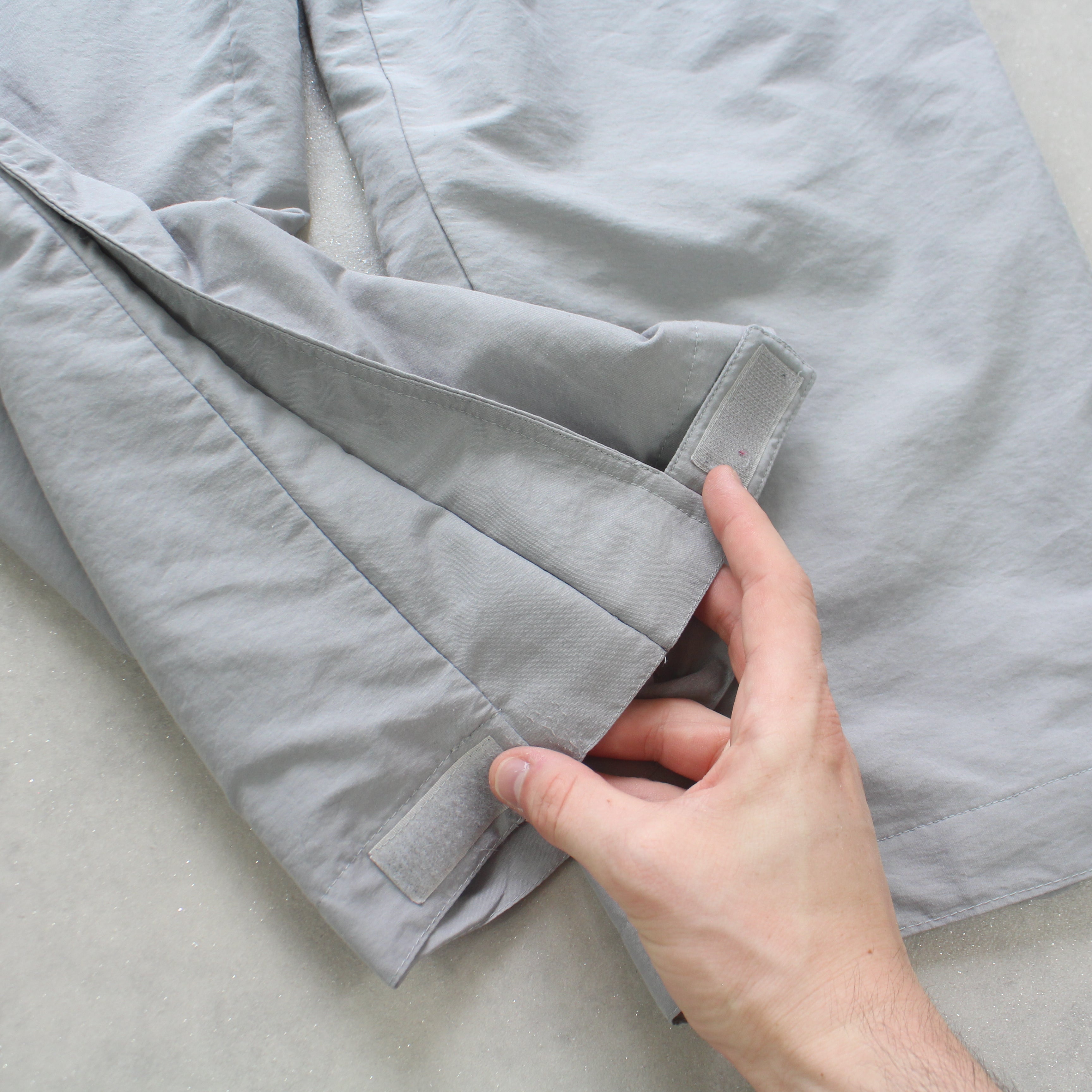 RARE 2000s Baggy Trackpants Grey-OSI