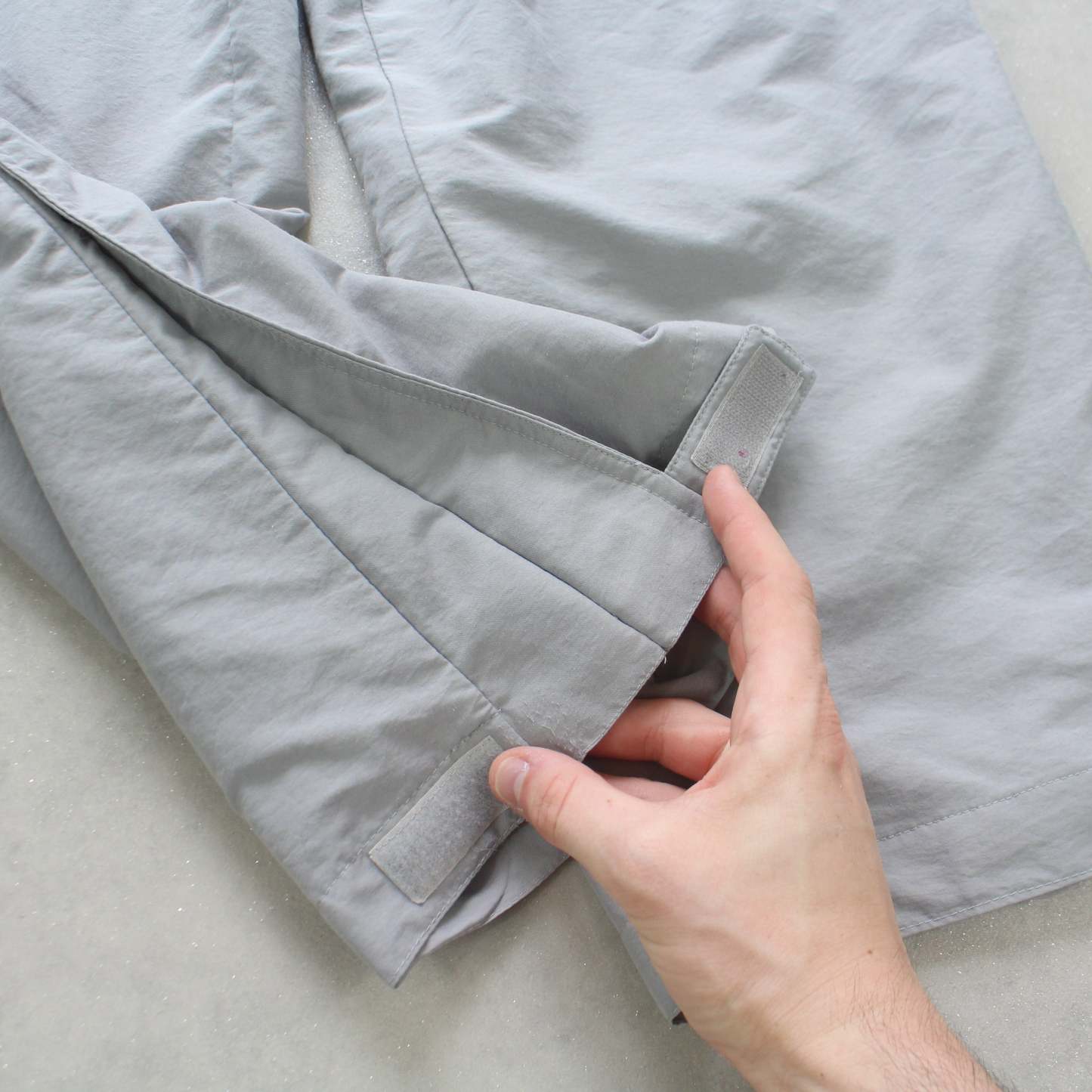 RARE 2000s Baggy Trackpants Grey-OSI