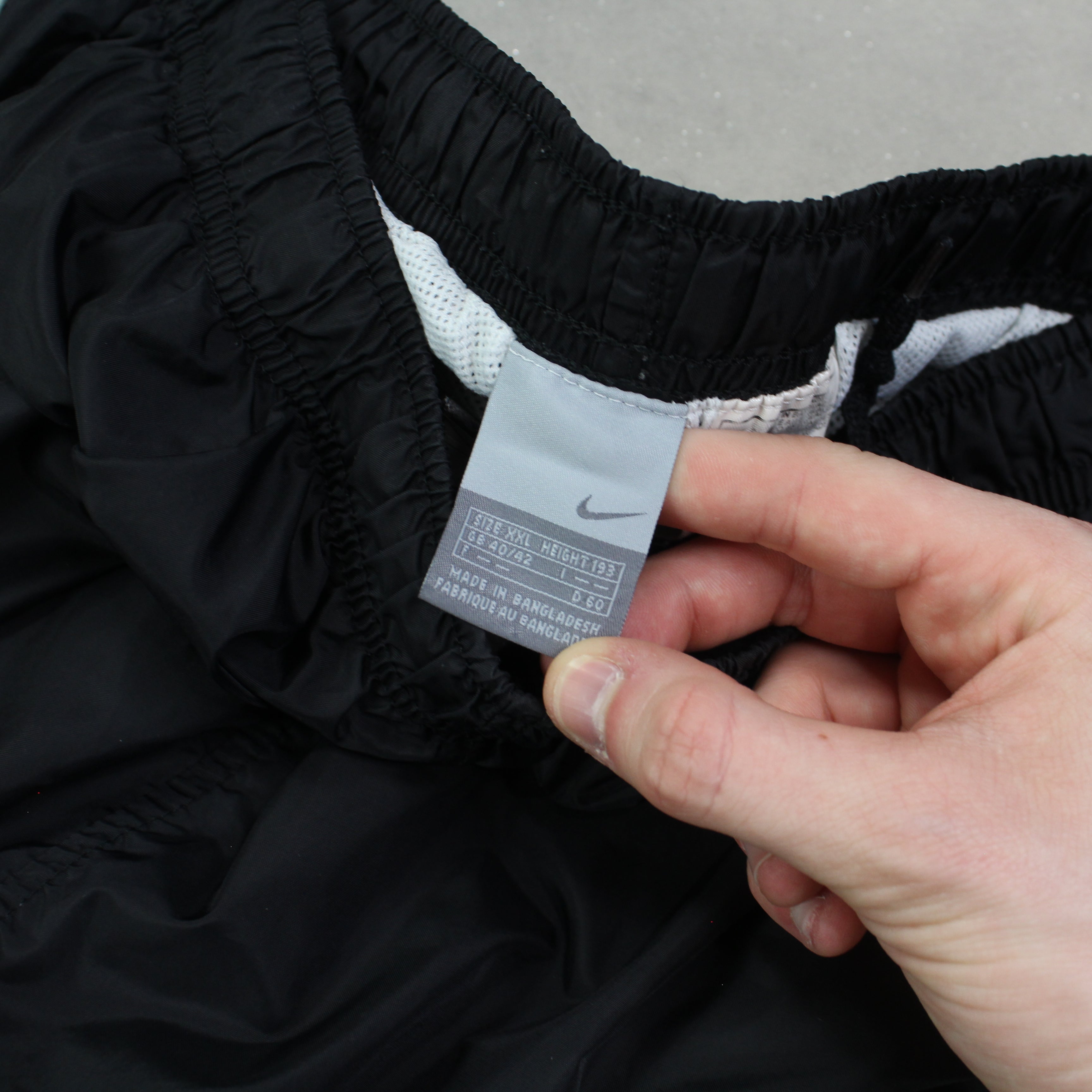 SUPER RARE 2000s Trackpants Black-OSI