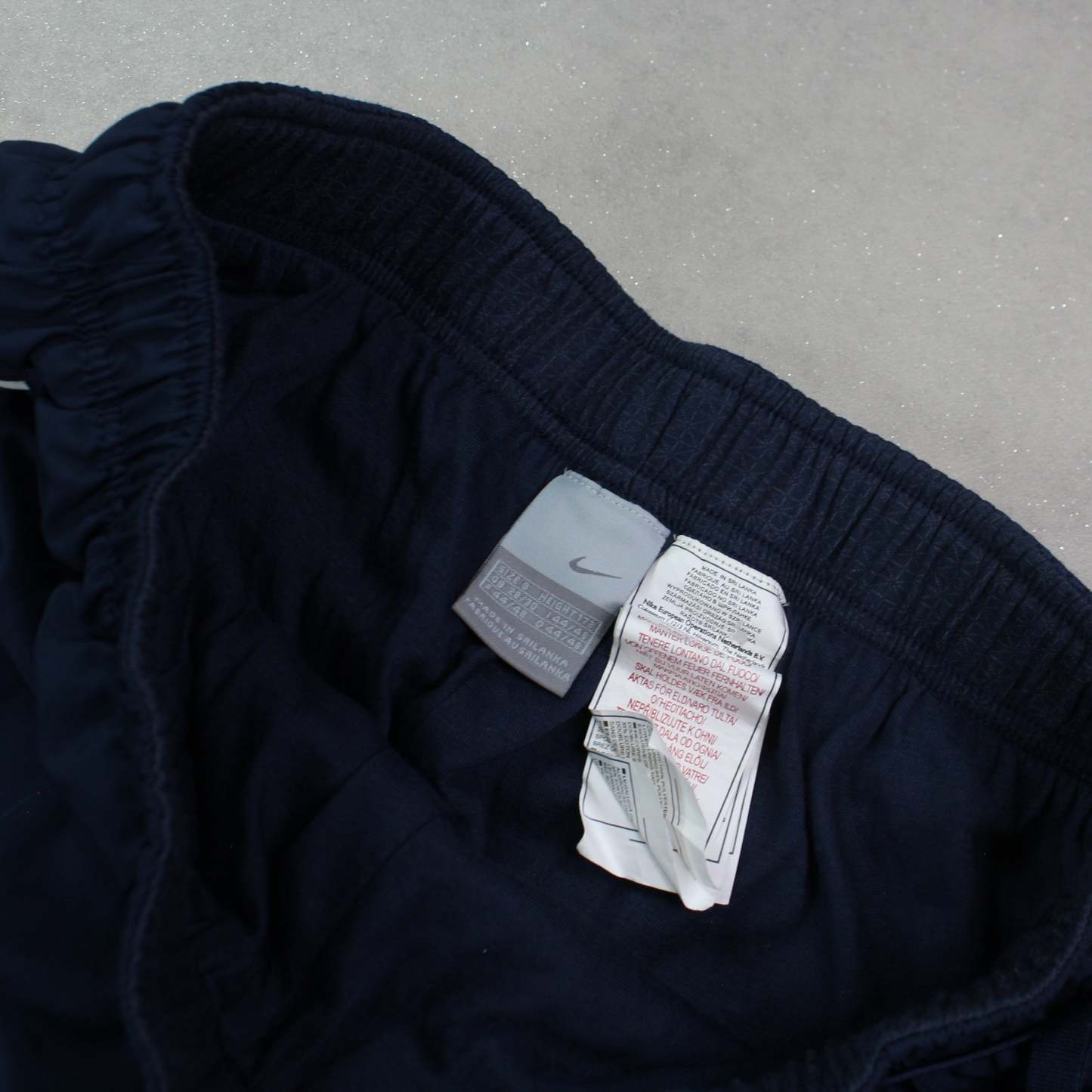 RARE 2000s 72 Trackpants Navy-OSI