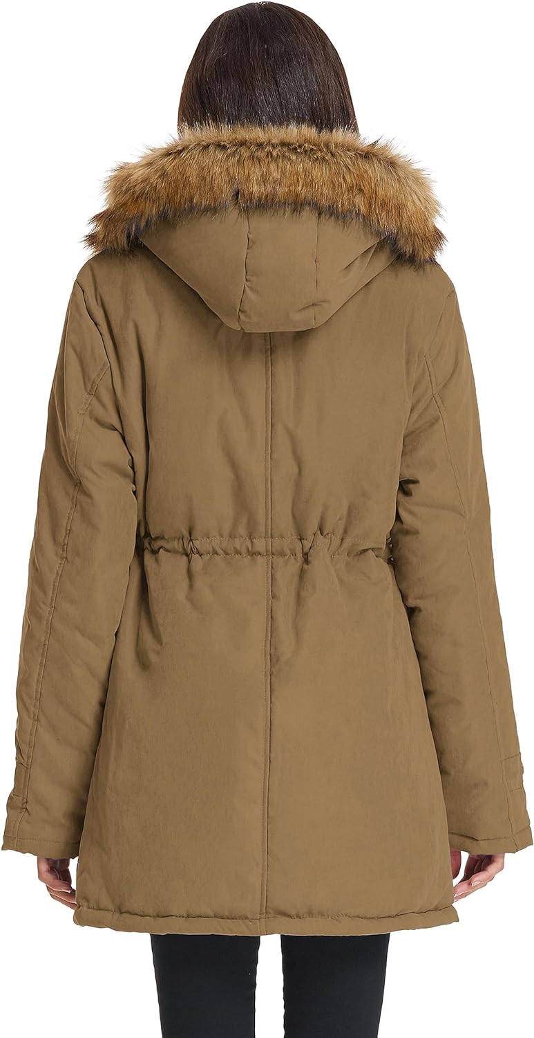 Winter Wool Women's Parka Jacket-OSI