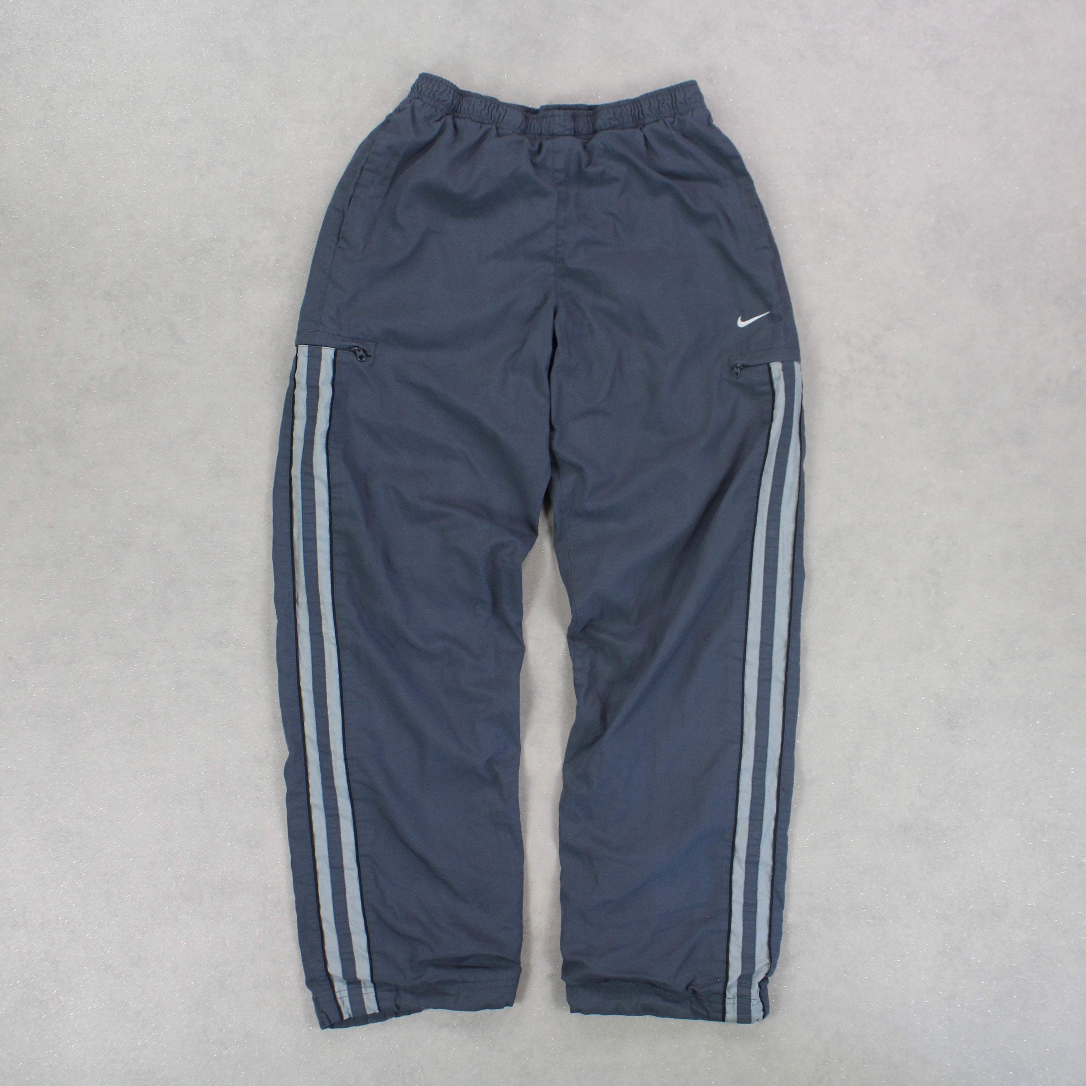RARE 2000s Trackpants Grey-OSI
