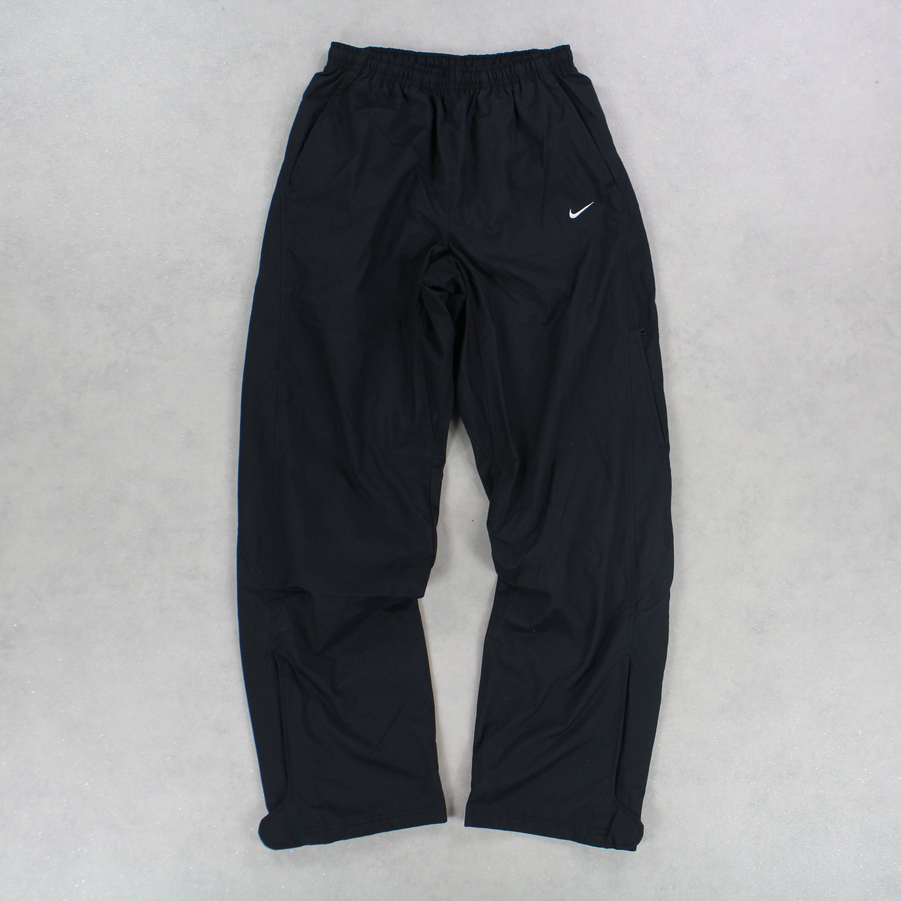 RARE 2000s Baggy Trackpants Black-OSI