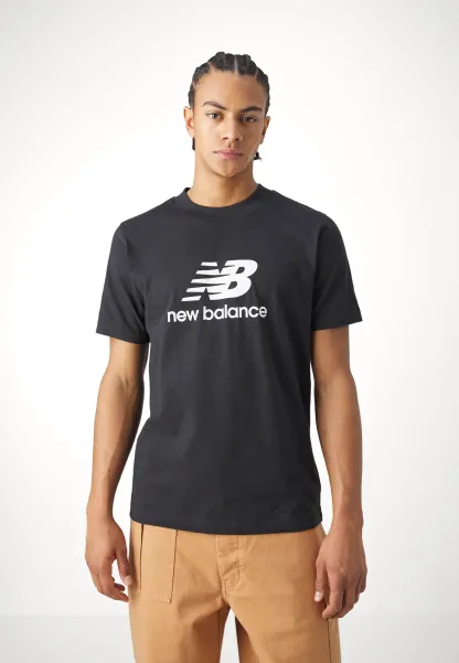 Essentials Stacked Logo T-Shirt-OSI