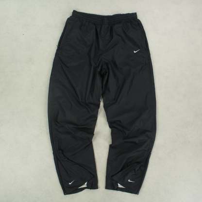 SUPER RARE 2000s Trackpants Black-OSI