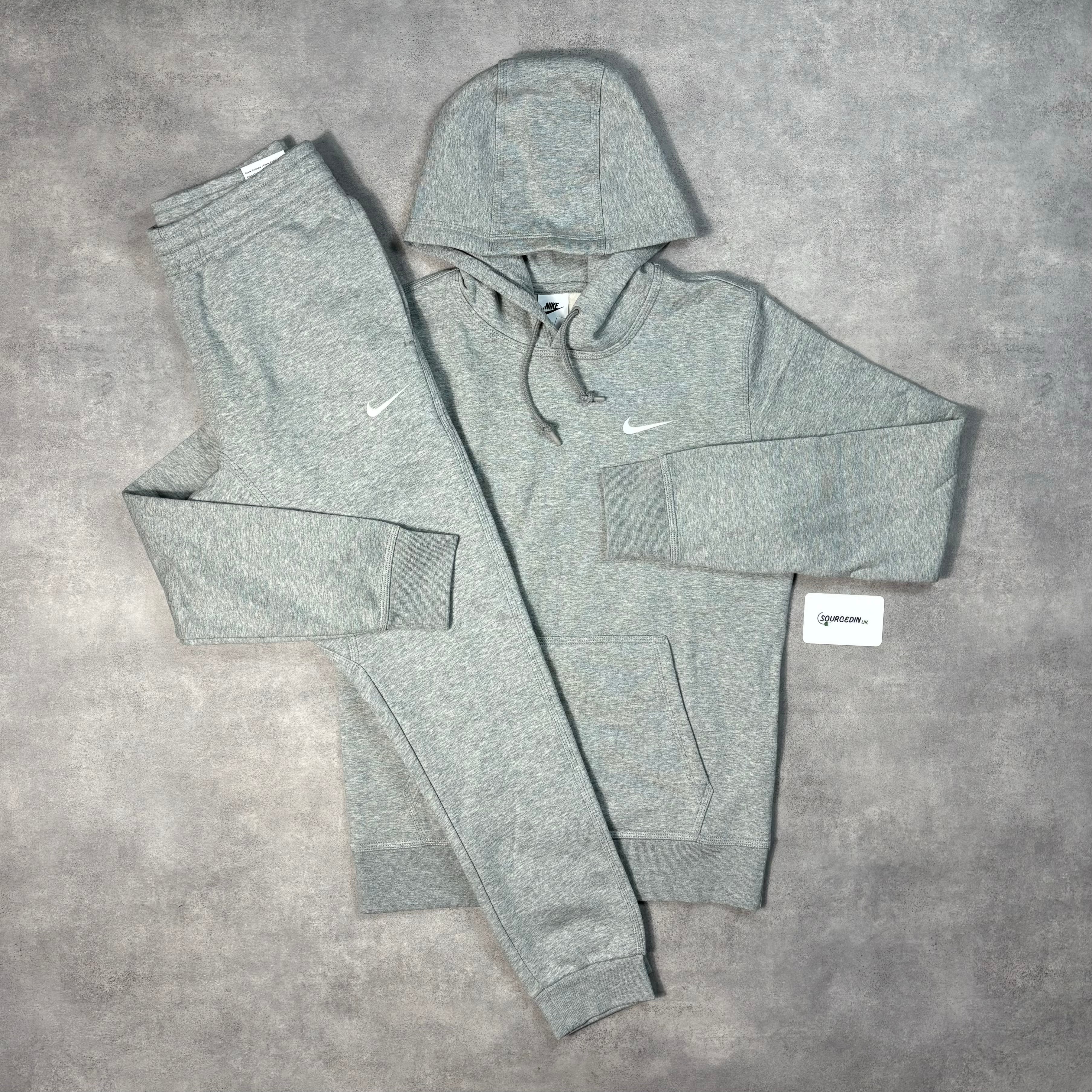 Club Fleece Tracksuit Grey-OSI