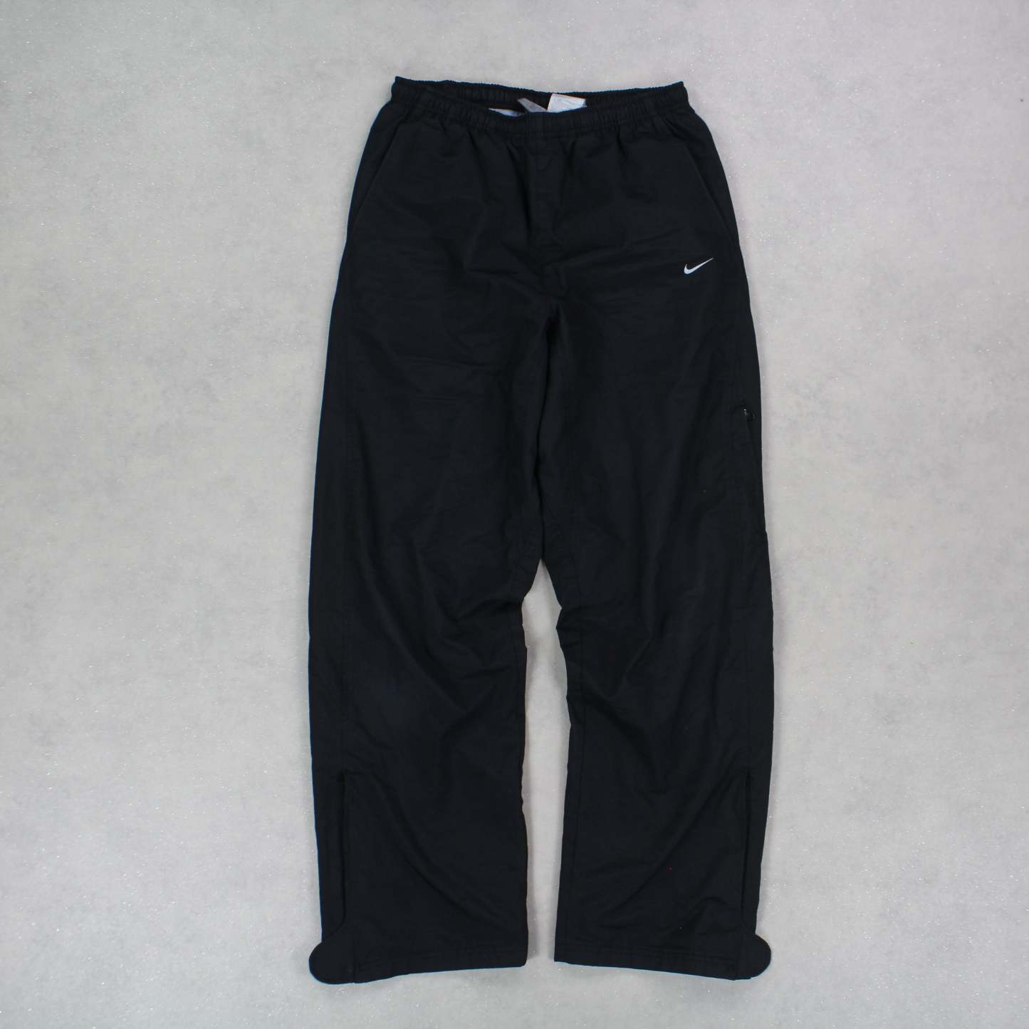 RARE 2000s Baggy Trackpants Black-OSI