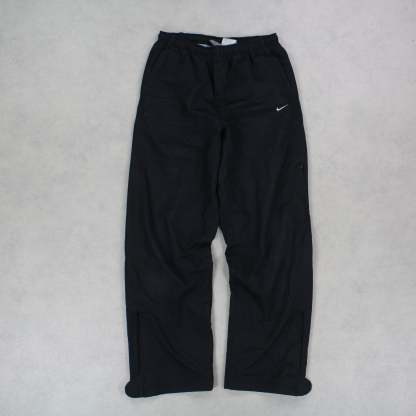 RARE 2000s Baggy Trackpants Black-OSI