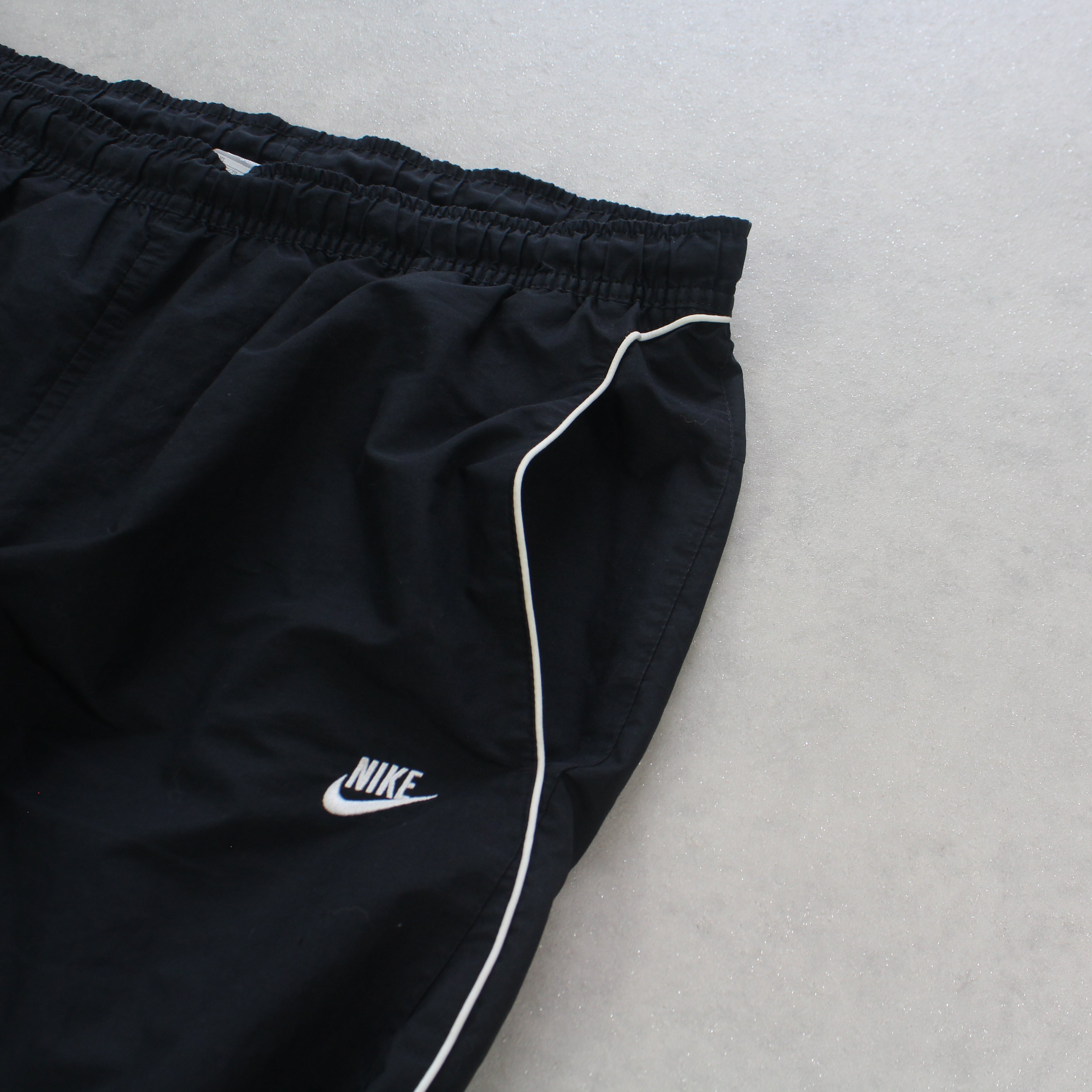 RARE 2000s Trackpants Black-OSI