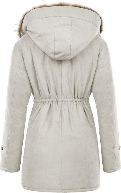Winter Wool Women's Parka Jacket-OSI