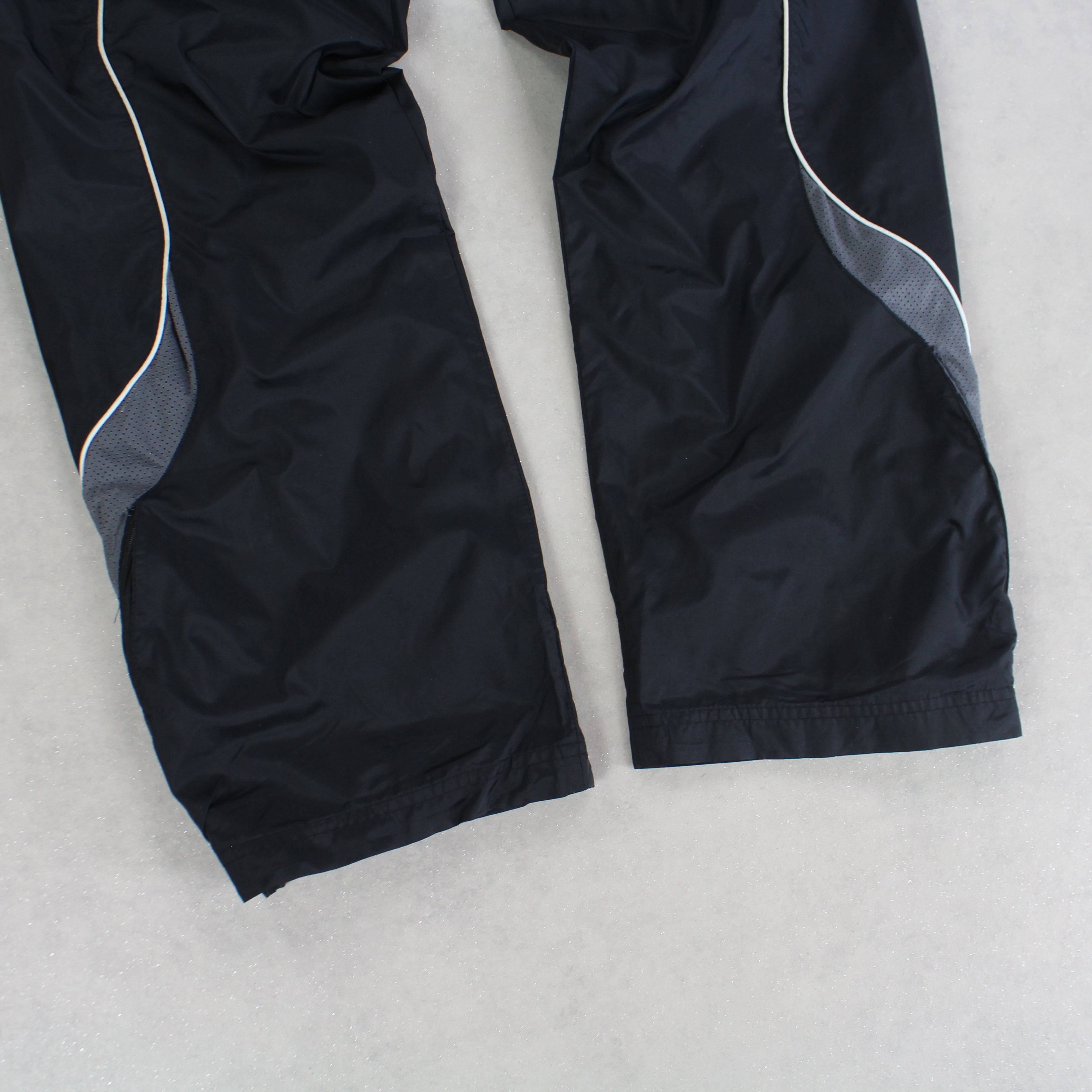 RARE 2000s Trackpants Black-OSI