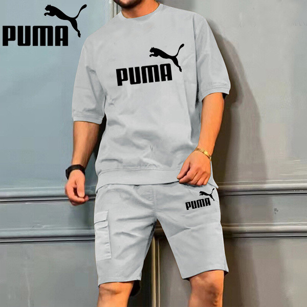 2025 Ropa deportiva sencilla, informal y cómoda para hombre (top + pantalones)-OSI