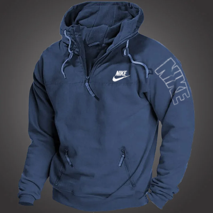 Fleece Windrunner Men's Hoodie-OSI