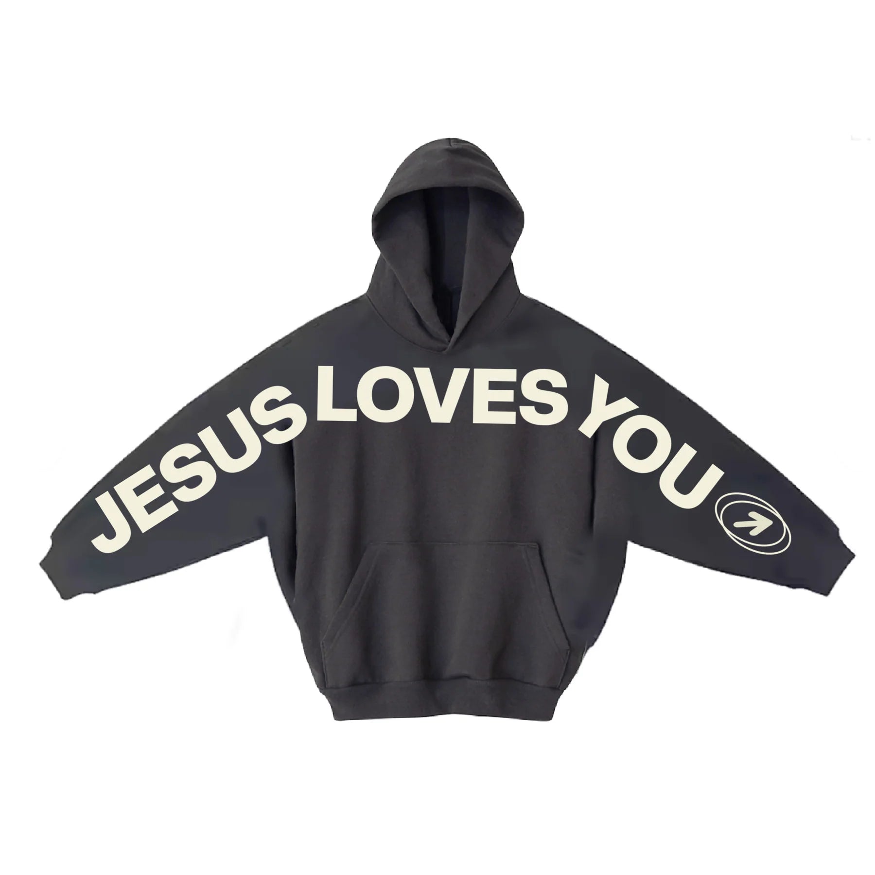 JESUS LOVES YOU HOODIE-OSI