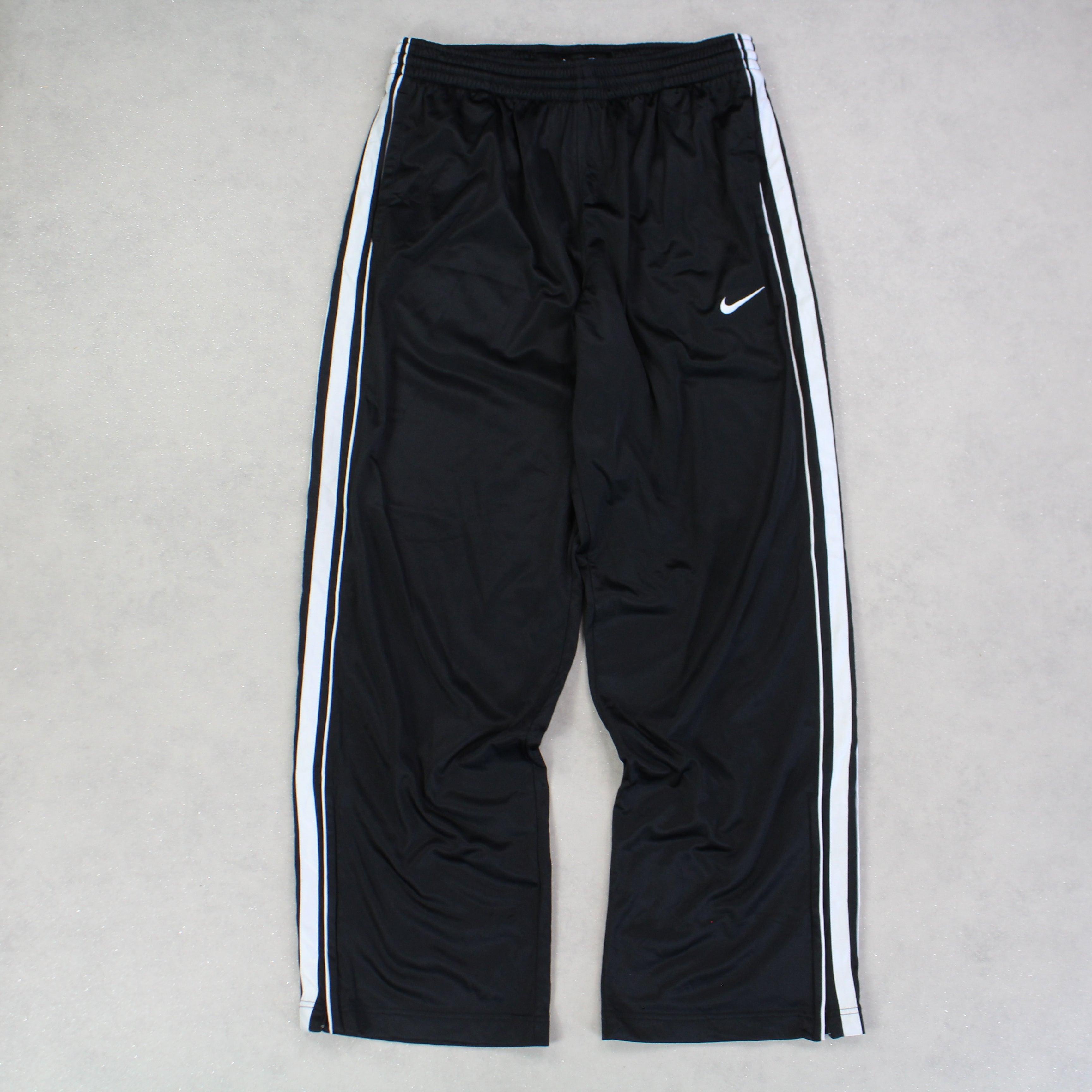 RARE 2000s Trackpants Black-OSI