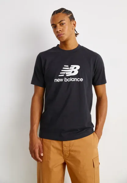 Essentials Stacked Logo T-Shirt-OSI