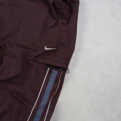 RARE 2000s Trackpants Burgundy-OSI
