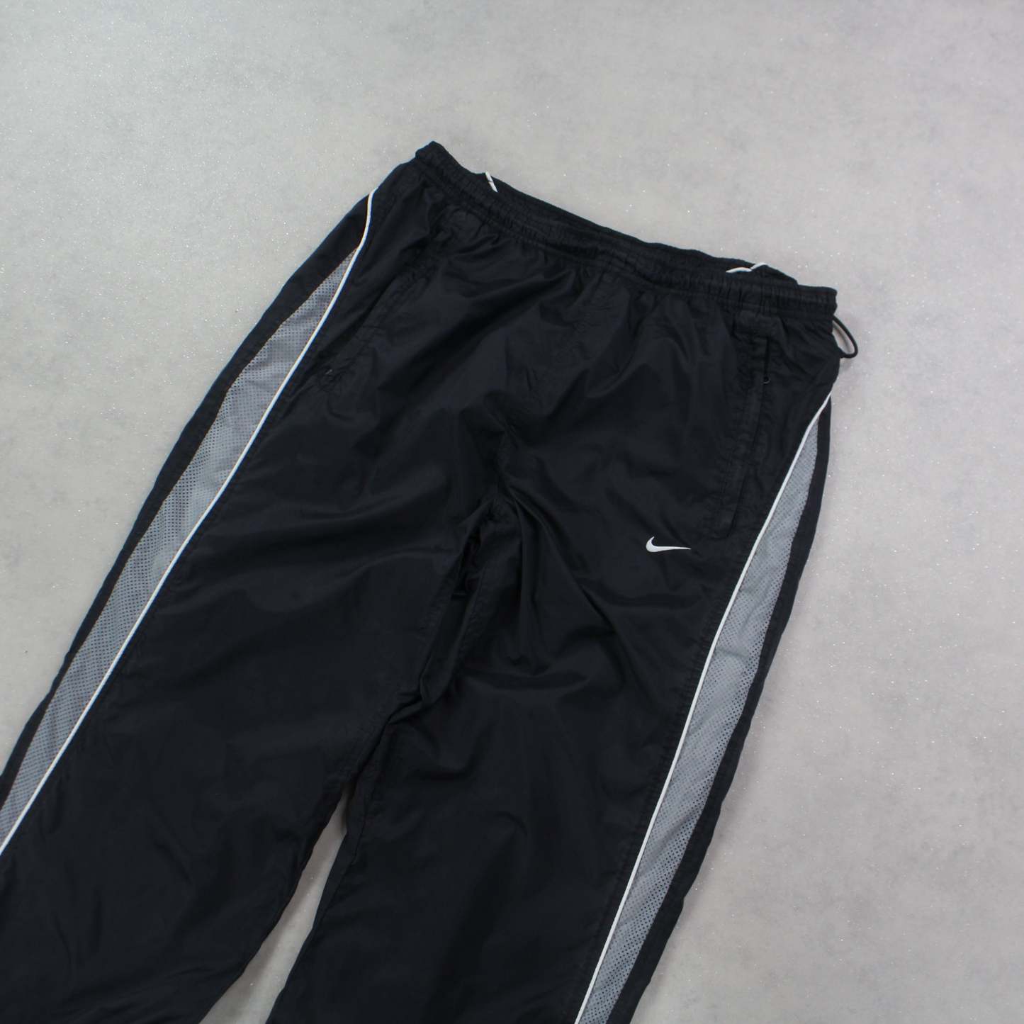 SUPER RARE 00s Trackpants Black-OSI