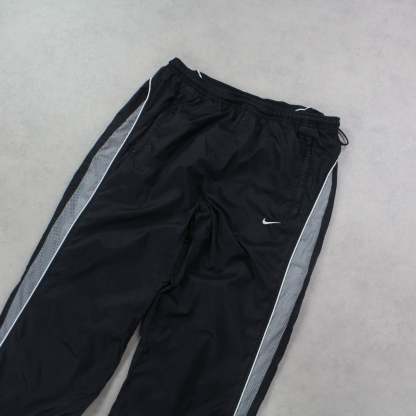 SUPER RARE 00s Trackpants Black-OSI