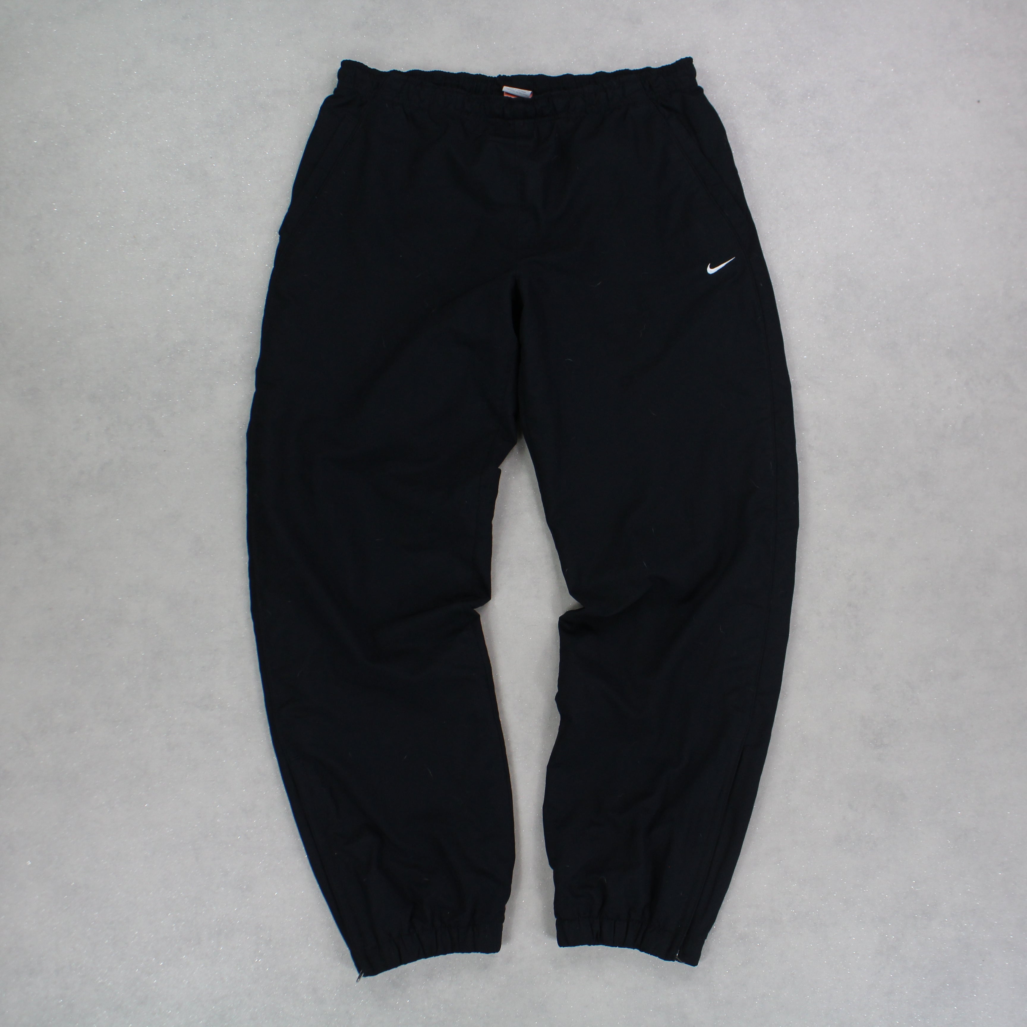 RARE 2000s Trackpants Black-OSI