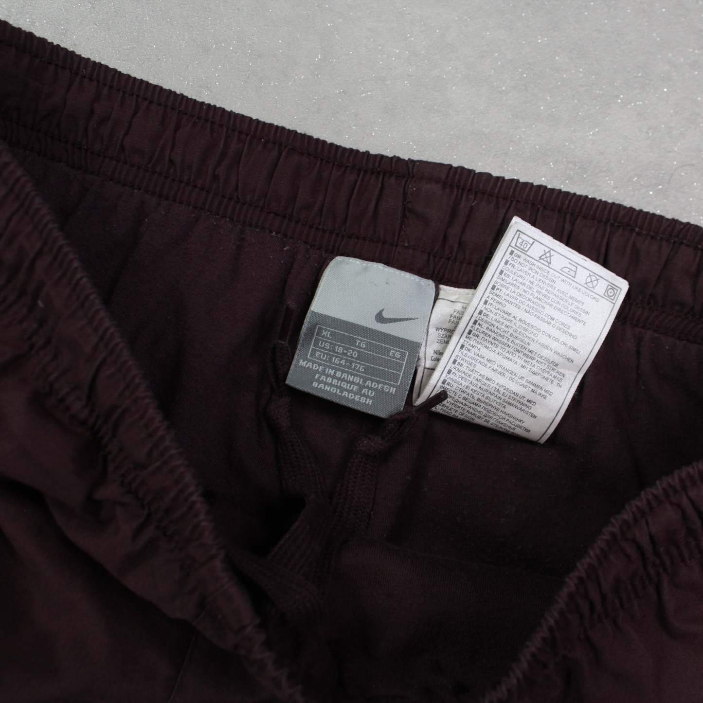 RARE 2000s Trackpants Burgundy-OSI