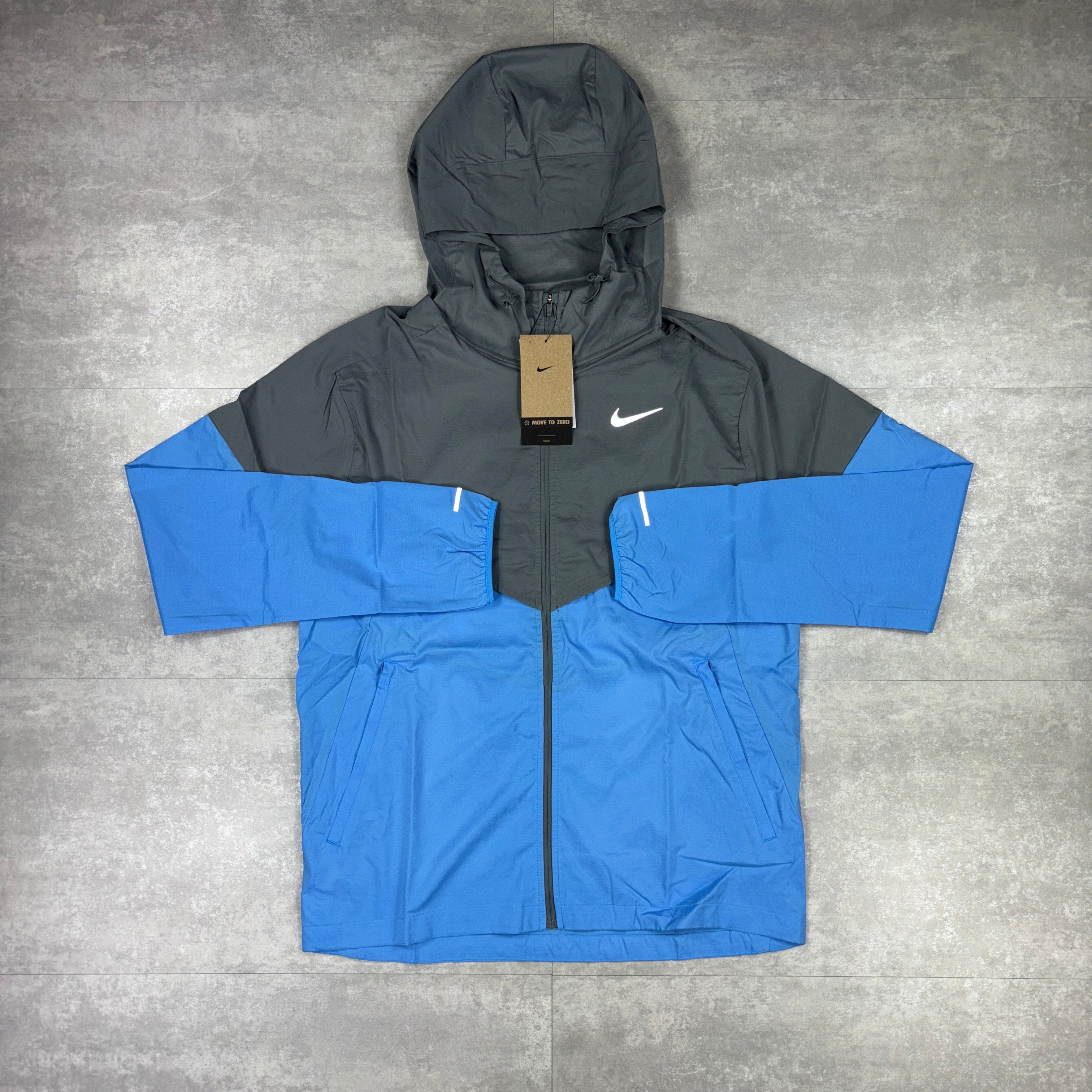 UV Windbreaker Grey/Blue & Black Phenom Pants-OSI