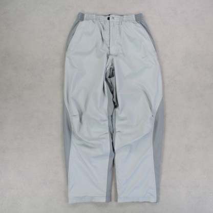 RARE 2000s Baggy Trackpants Grey-OSI