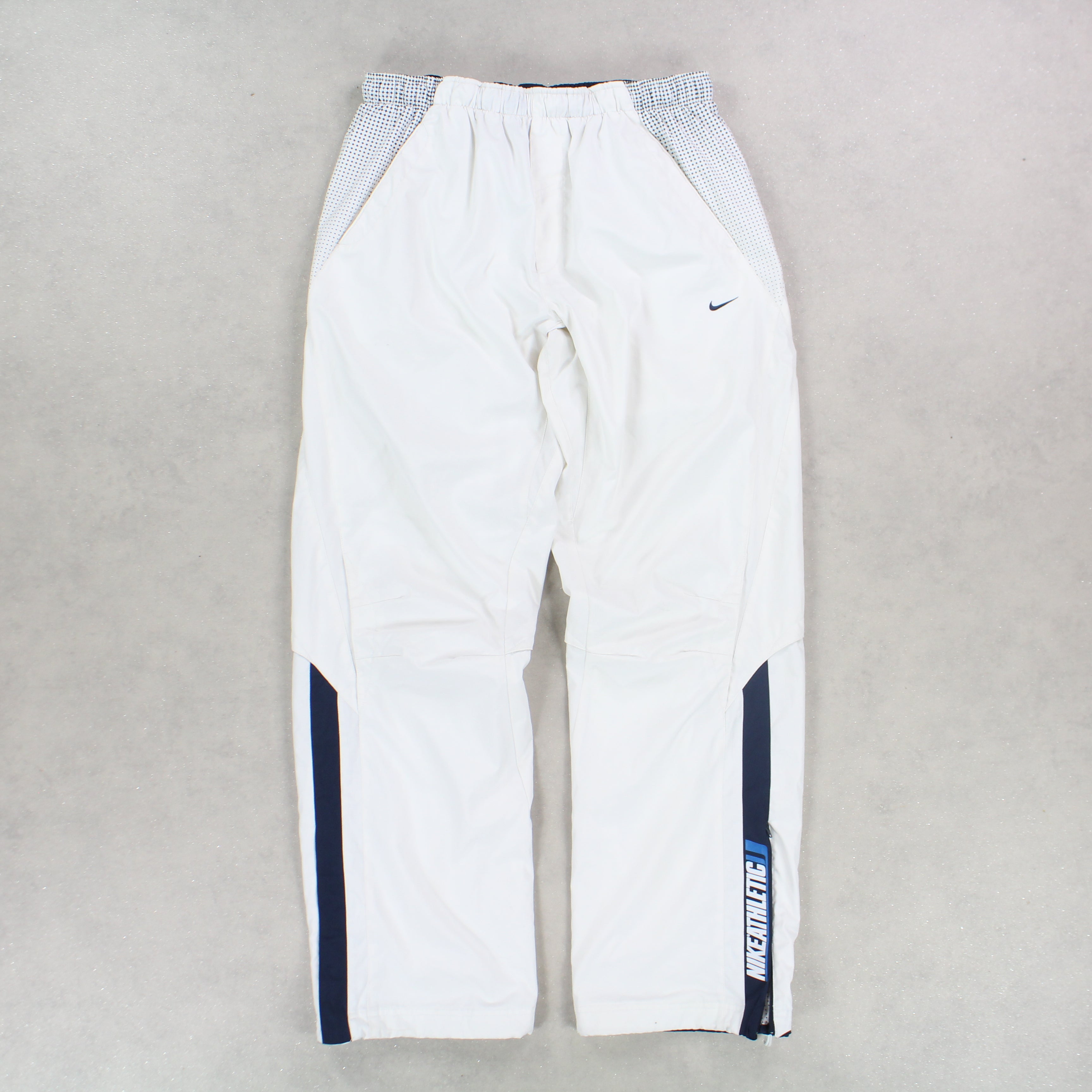 SUPER RARE 2000s Athletic Trackpants White-OSI